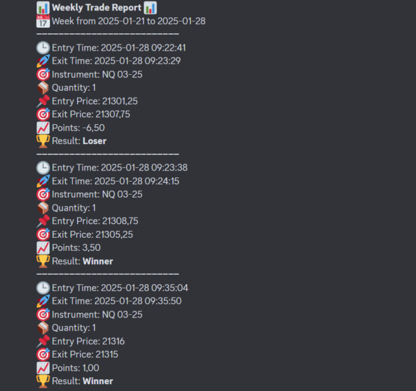ST Discord Sender PRO for NinjaTrader 8
