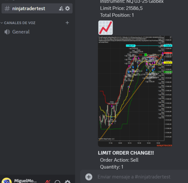 ST Discord Sender PRO for NinjaTrader 8